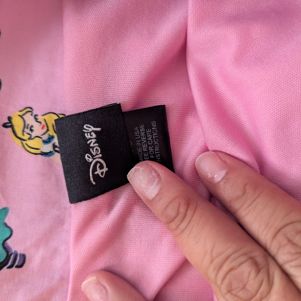 Disney A-Line Pink and Brown Midi Skirt - Picture 4 of 7